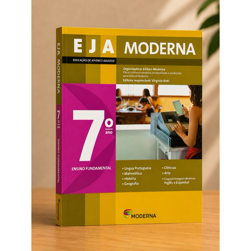 Livro EJA Moderna 7º Ano Ensino Fundamental – Educação de Jovens e Adultos