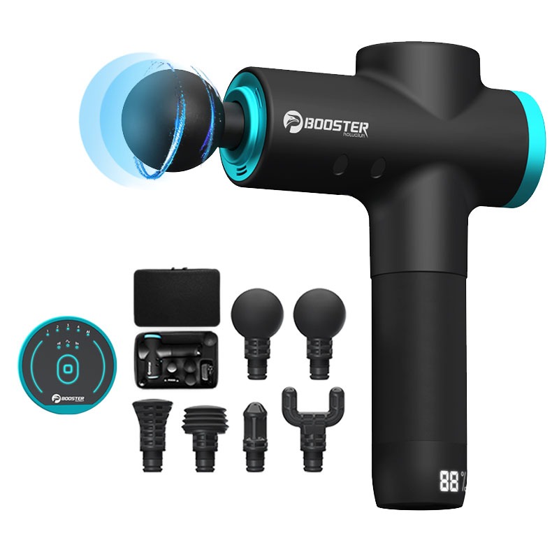 Pistola de Massagem M2-B 12V com Percussão Muscular Profunda, Carregador Tipo C, Ácido Lático, Relaxamento da Fáscia, Re