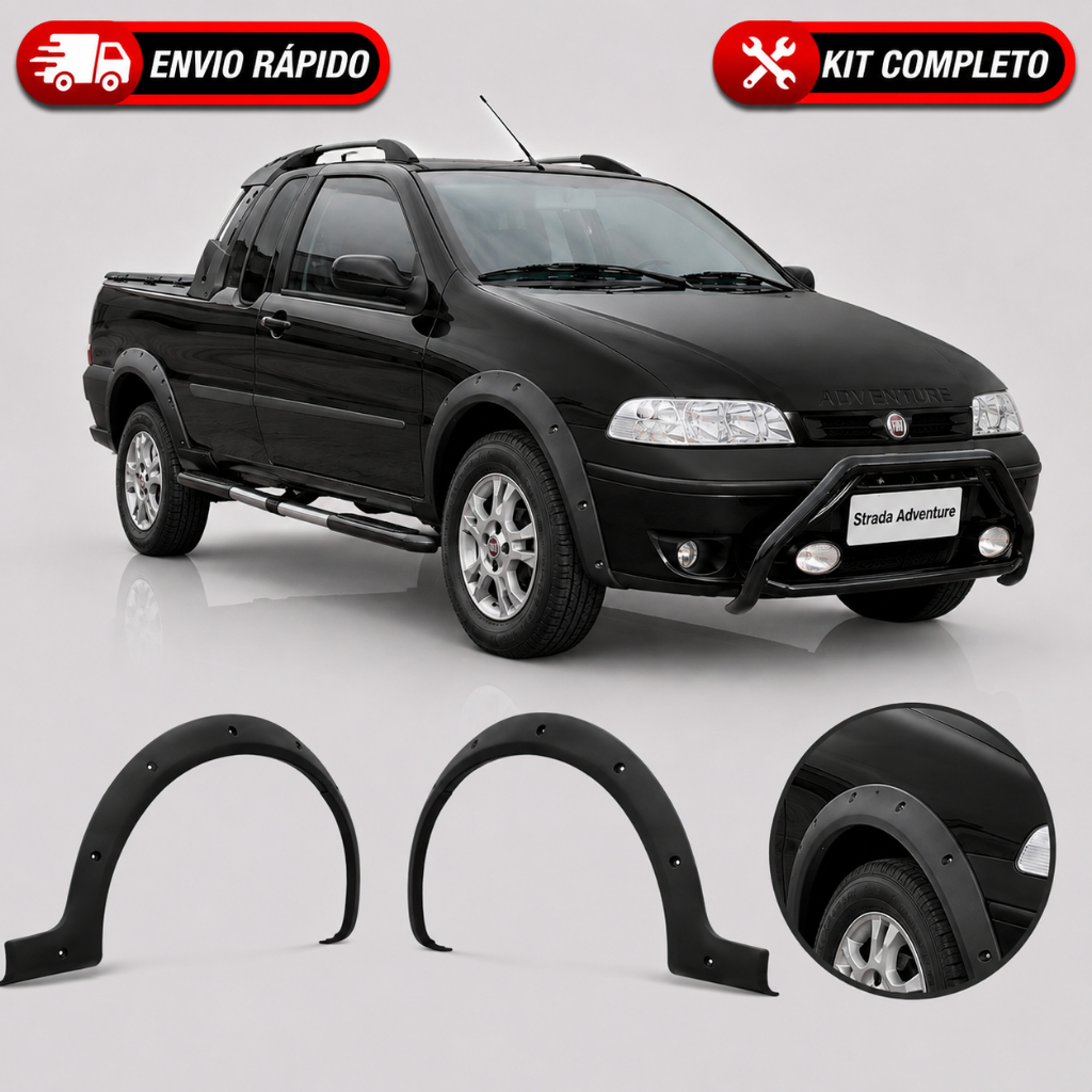 Moldura Paralama Dianteiro Strada Adventure 2001 2002 03 04 05 06 07 08 09 2010