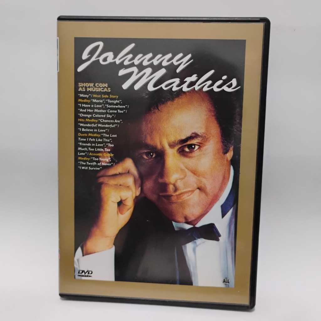 DVD - JOHNNY MATHIS - SUCESSOS.    .  < ;- ) SEGUE A GENTE AÍ <3