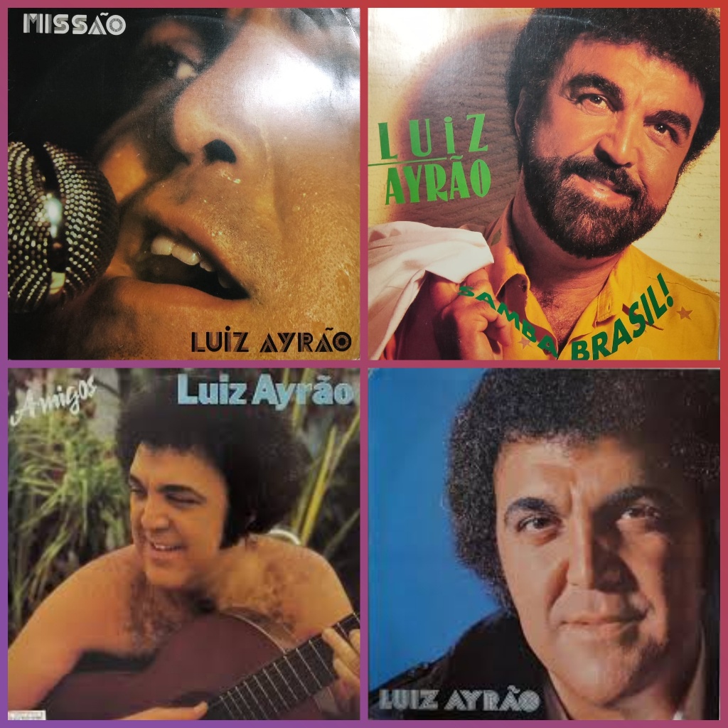 LP Vinil Luiz Ayrão - Vários Títulos - Discografia - Com Encarte - Disco de Vinil - Samba