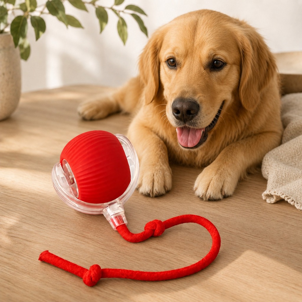 Bola Elétrica Interativa Automática Para Pet Brinquedo Led Diversão Brinquedo Cães e Gatos