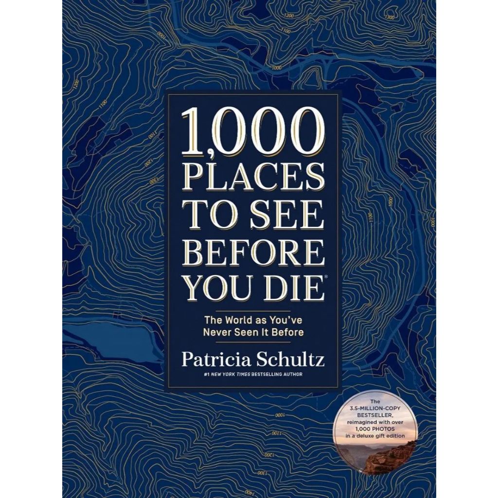 Livro 1000 Lugares Para Conhecer Antes De Morrer - 1,000 Places To See Before You Die - Deluxe Edition - Livro Importado