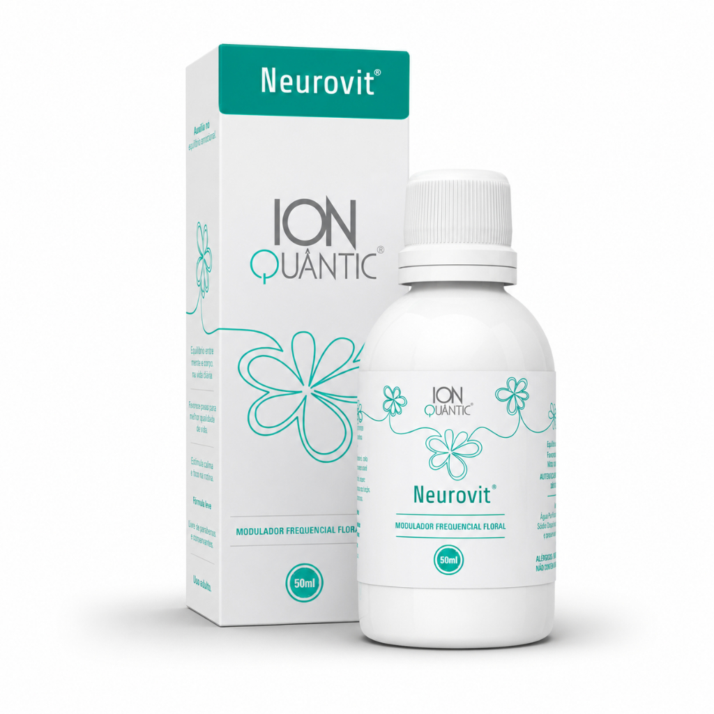 Neurovit 50ml Fisioquântic Auxilia no Relaxamento Sono Tranquilo e Redução do Estresse