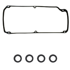JUNTA DA TAMPA DE VALVULA MITSUBISHI PAJERO TR4 FLEX 03/15 PAJERO 98/04 COM VEDADORES DE VELAS 5 PECAS KIT JUNTALIMA JL5