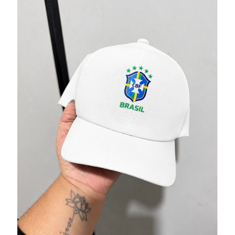 boné infantil 2 -10 anos seleção brasileira