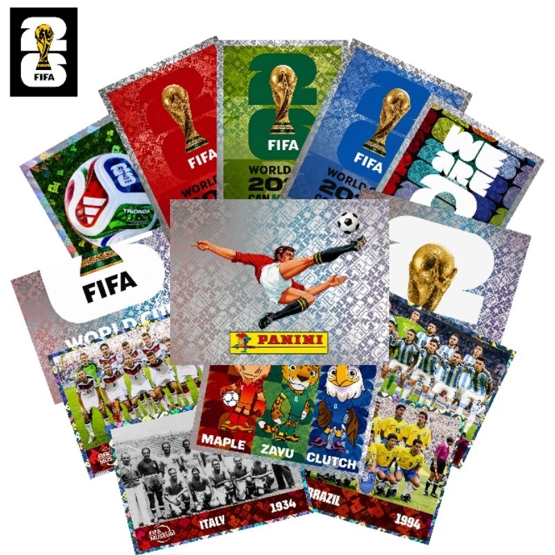 Figurinhas Copa do Mundo 2026 - Brilhantes FWC