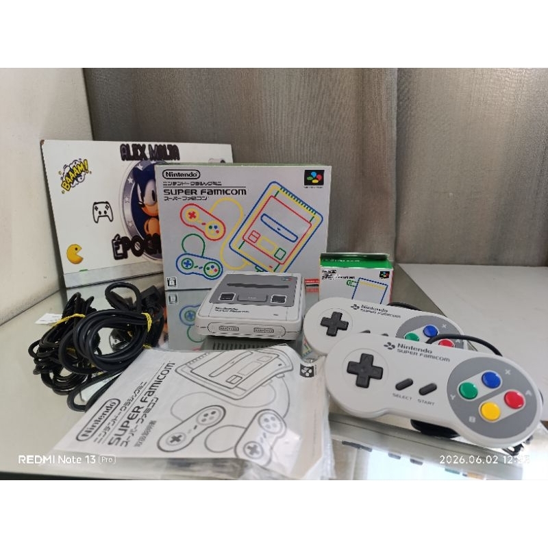Nintendo Super Famicom Mini Classic Edition Completo na Caixa – Excelente Estado