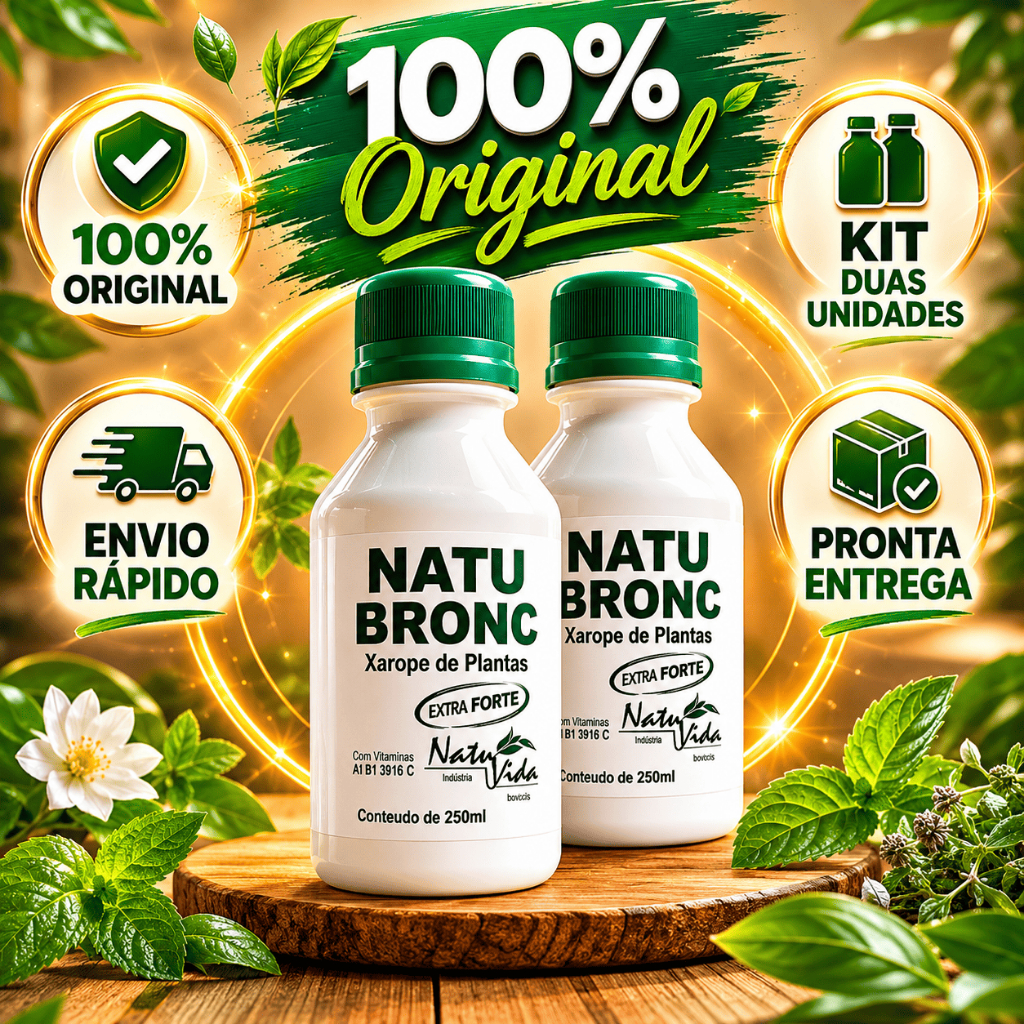 kit 2 Xarope natu mais original