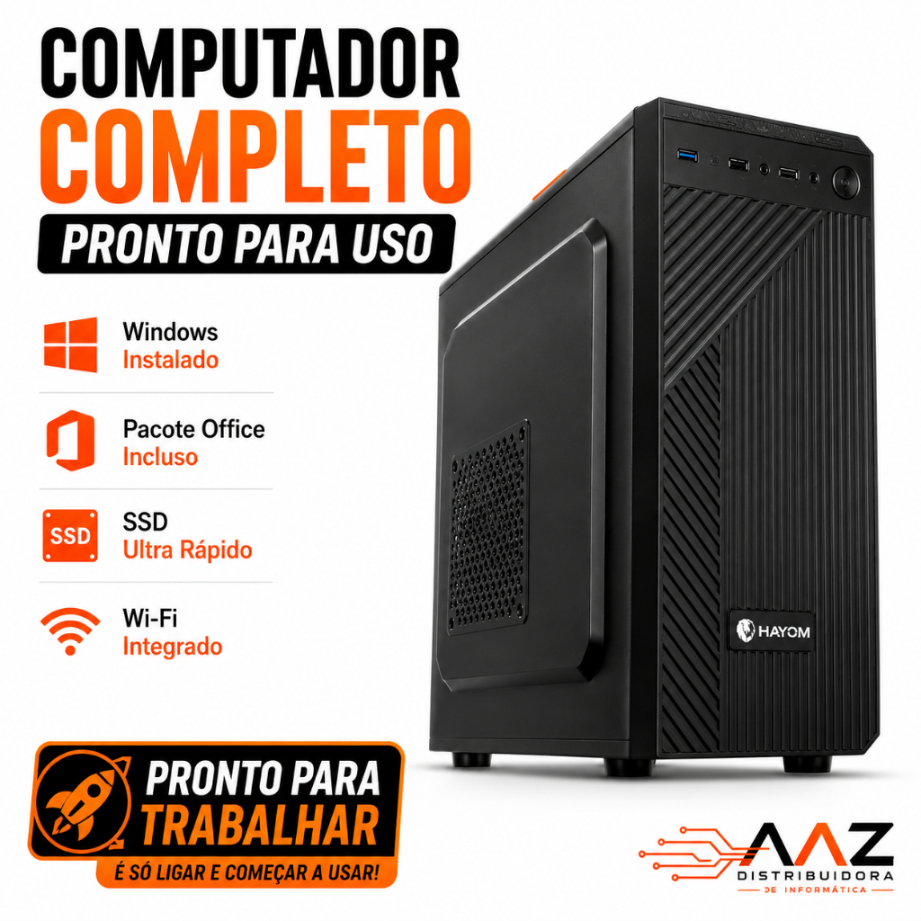⚡ Computador Intel I5 3470 SSD Ultra Rápido 16GB RAM Windows + Office Instalado