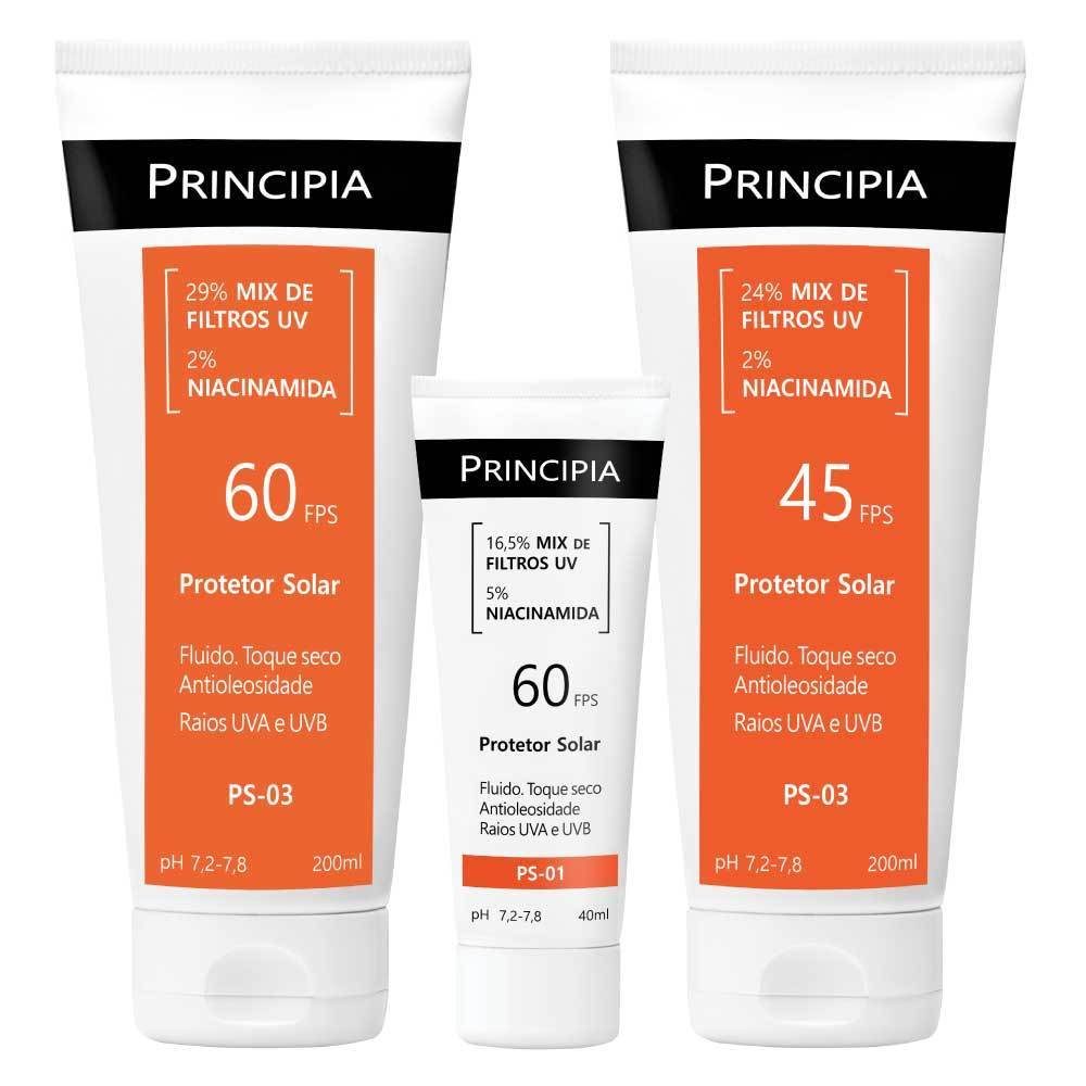 Principia Kit Proteção Solar Total