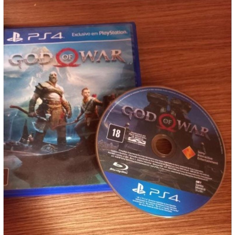 Deus Da Guerra God 2018 Ps4 Midia Fisica Original LACRADO