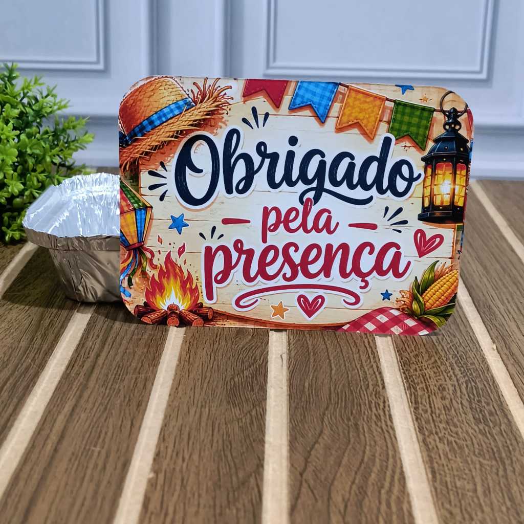KIT 30 A 100 TAMPA PERSONALIZADA PARA MARMITINHA QUENTINHA LEMBRANCINHA FESTA ARRAIÁ  - FAZEMOS TODOS OS TEMAS
