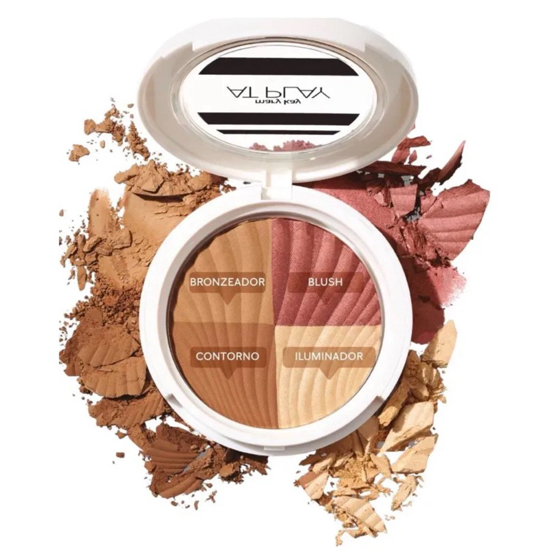 Pó  4 em 1 At Play Mary Kay Canyon Sunrise 10g | Blush, Contorno, Bronzeador e Iluminador