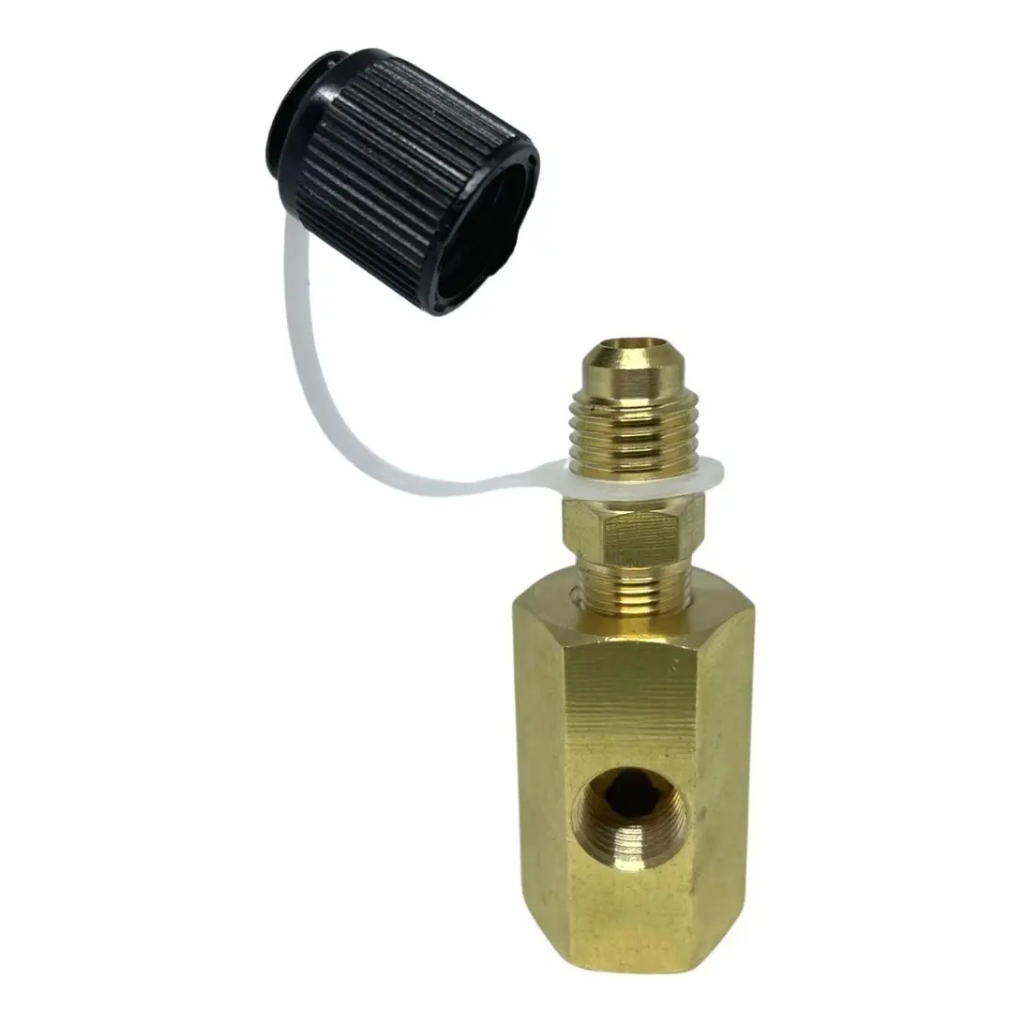 Adaptador Vacuômetro Analógico para Bomba Vácuo Universal Suryha Refrigeração e Ar Condicionado