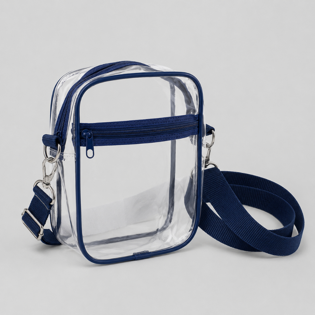 Bolsa Shoulder Bag Transparente Cristal Transversal Bolsa de Ombro, Praia e Piscina, Shows ENTREGA DIRECTA