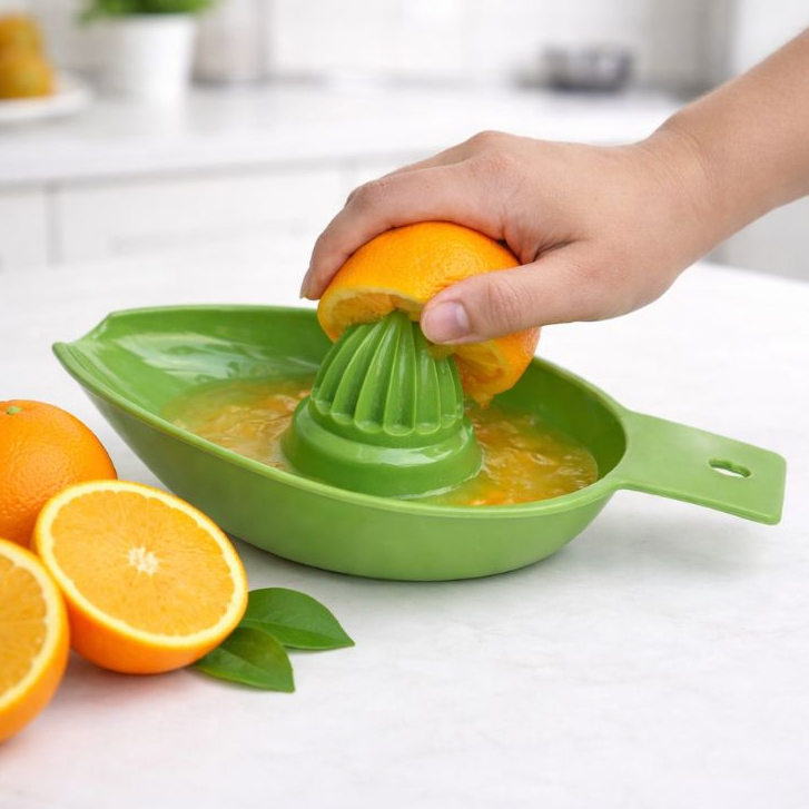 Espremedor de Frutas Profissional 28cm Manual Super Resistente | Extrator de Suco Rápido para Limão e Laranja