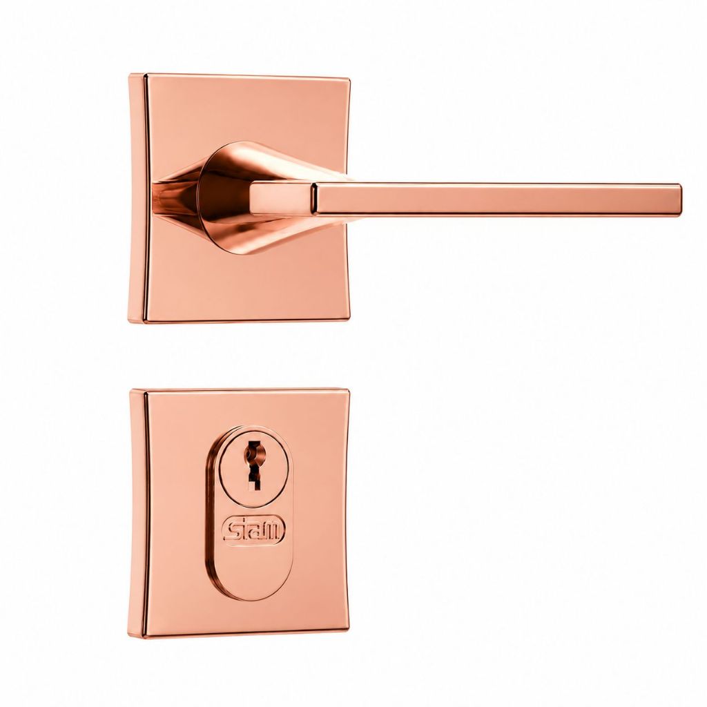 Fechadura Antares 3000 Rose Gold Stam