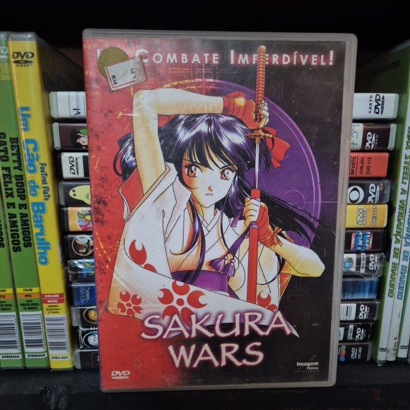 Dvd Original - Sakura Wars - Um Combate Imperdível ( Anime)