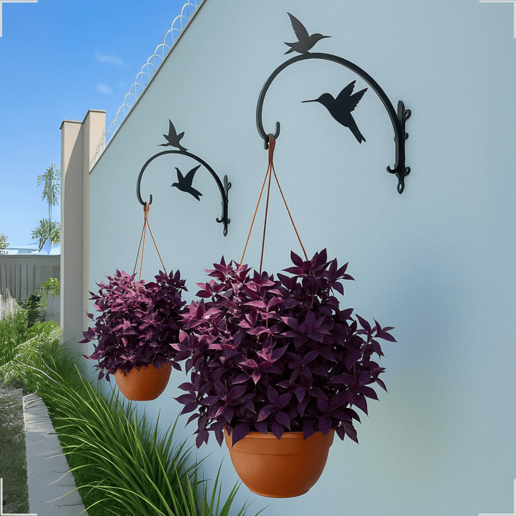 Kit 2 Suportes para Vaso de Planta Parede Jardim Vertical Oferta relâmpago