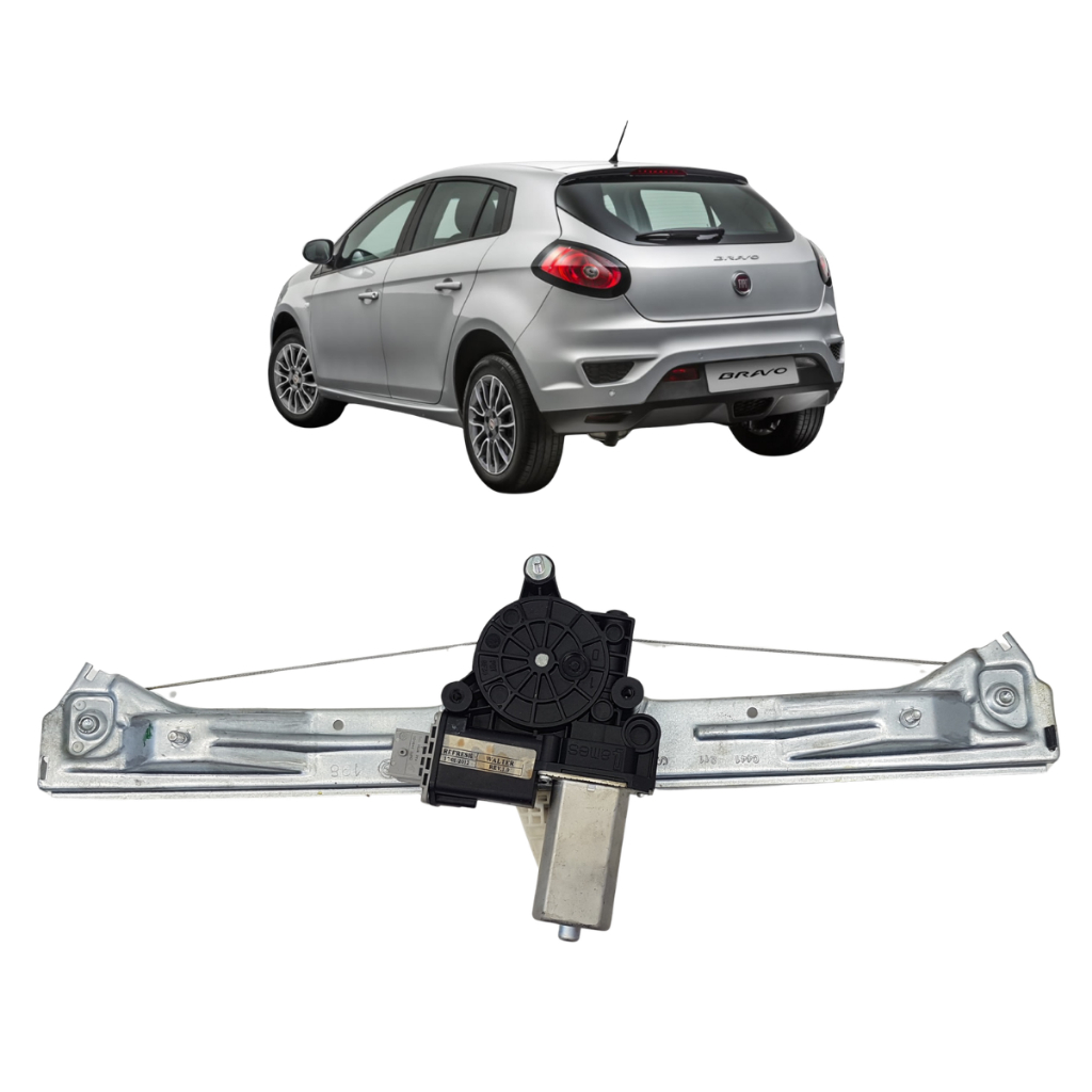 Máquina Vidro Elétrica Traseira Dir Fiat Bravo 11/16 MP4607