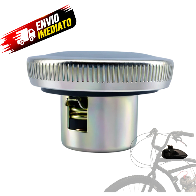 TAMPA DO TANQUE DE COMBUSTIVEL BICICLETA MOTORIZADA 80cc CAIÇARA MOSKITO ROCKET