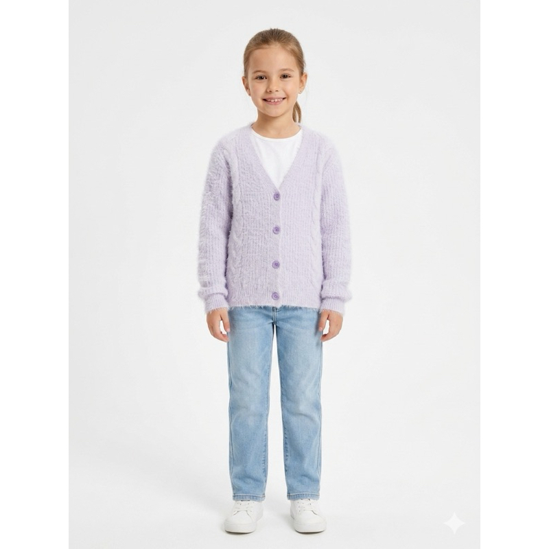 Blusa jaqueta feminina infantil tamanho 12 inverno frio quentinha confortável macia estilosa moda infantil dia a dia