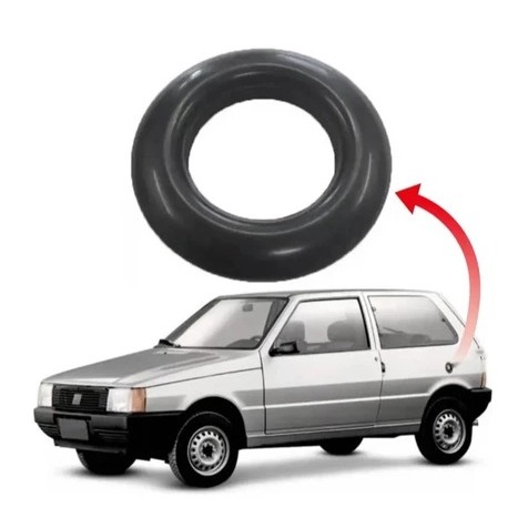 Anel Borracha Bocal Tanque Combustivel Original Fiat 147 Uno Elba Premio Fiorino 7511069