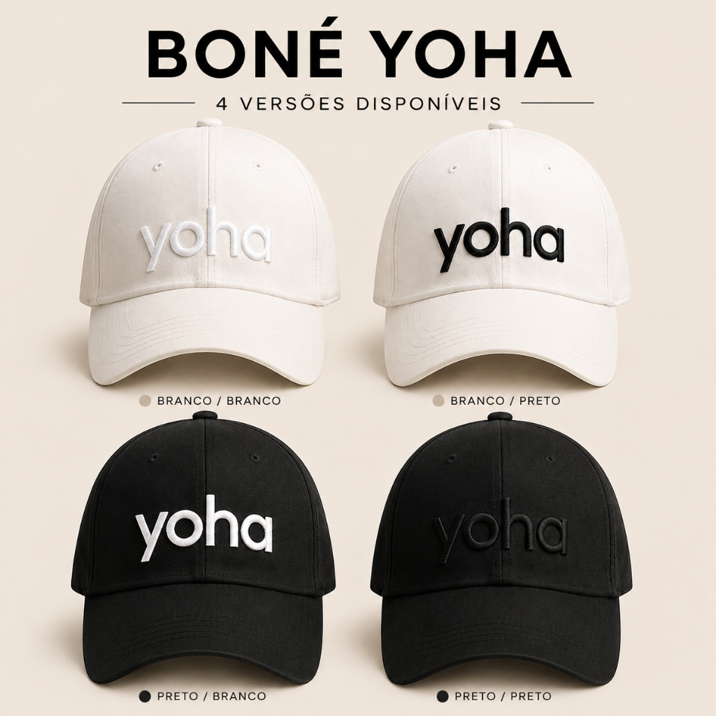 Boné Yoha Estilo Casual Unissex Premium