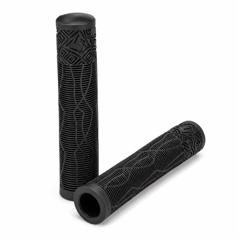 Manopla Preta Silicone GTA Modelo Gios 165mm Macia Resistente Bicicleta Bike MTB Grau DH Freeride