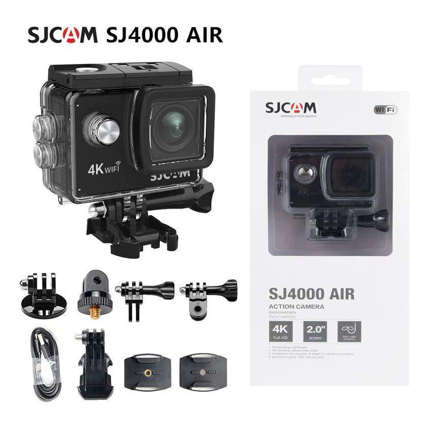 Sj4000 Wifi 4k Original Sjcam modelo 2025 Para Motos Jr
