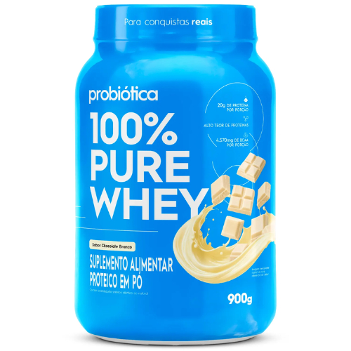 Whey 100% Pure Pote 900g - Probiótica