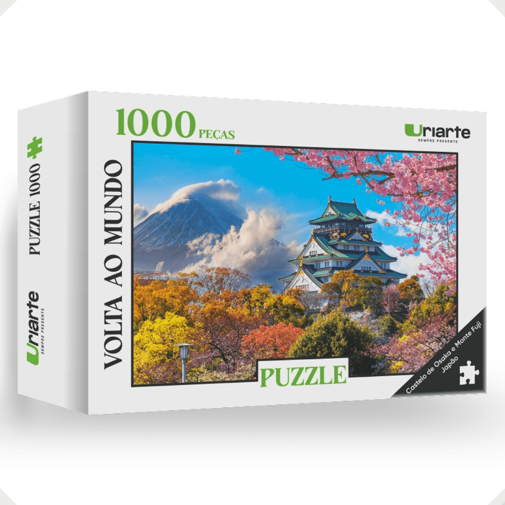 Quebra - Cabeça 1000 Peças Japão Paisagem Puzzle Premium