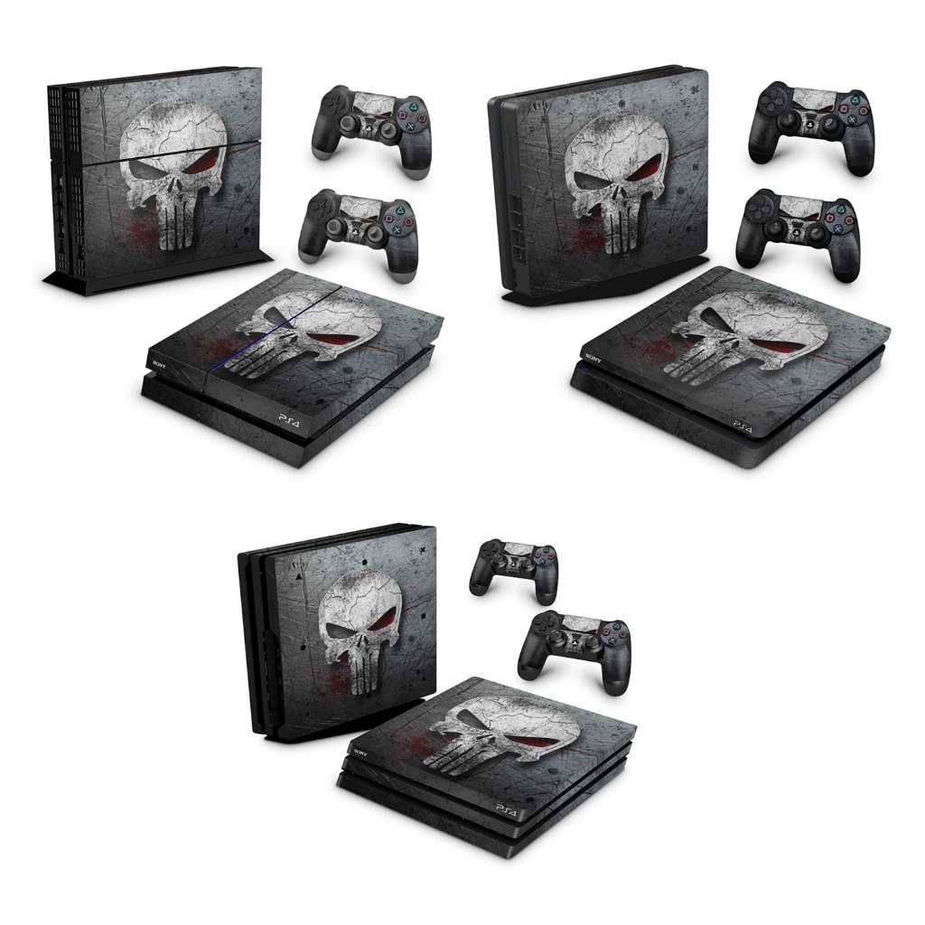 Skin Anti-Rage para PS4 FAT, SLIM ou PRO - 263 - Skin Playstation 4