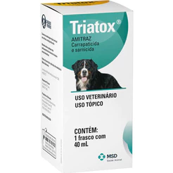 Triatox - Carrapaticida E Sarnicida 40ml - Msd Cor Verde-escuro