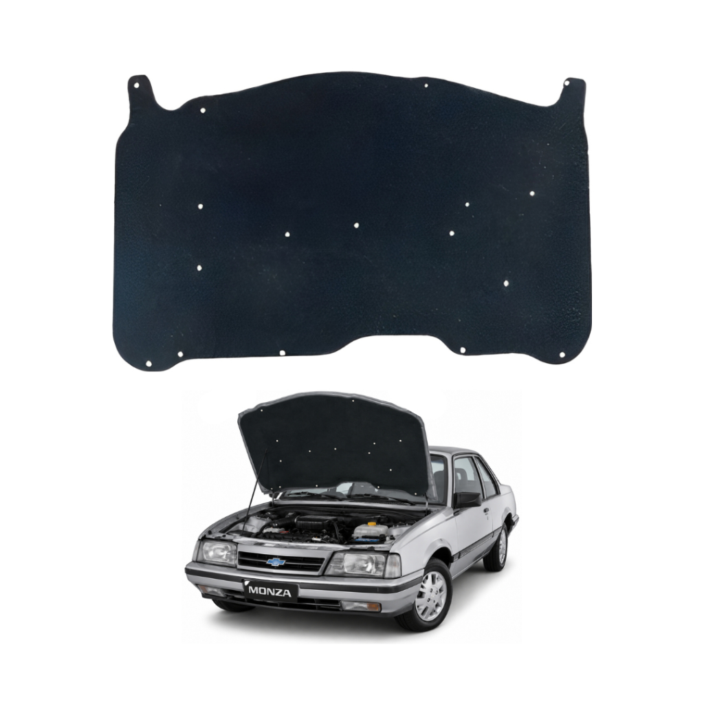 Manta Forro Capô Chevrolet Monza Tubarão 1991 1992 1993 1994 1995 1996 Autoadesiva Grud Capo Capu
