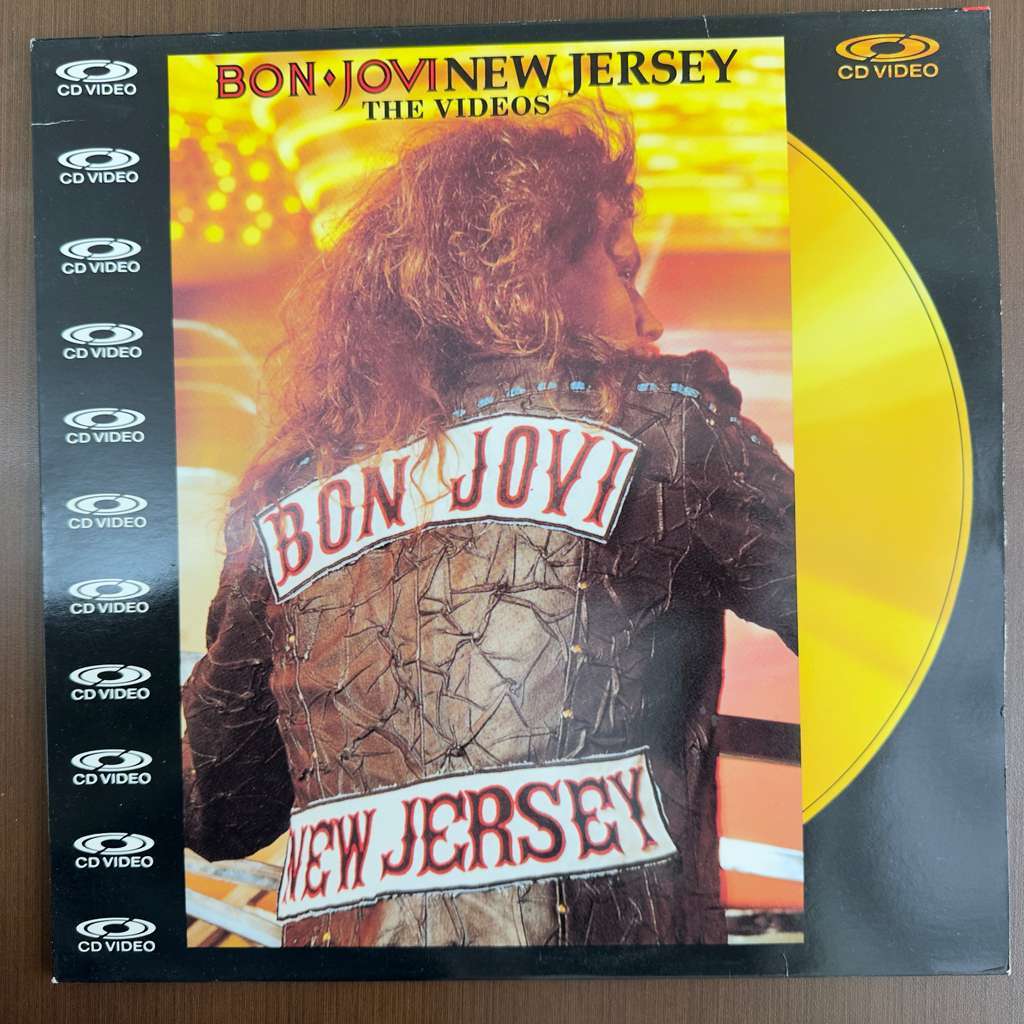 LaserDisc - Bon Jovi - New Jersey - LD PAL
