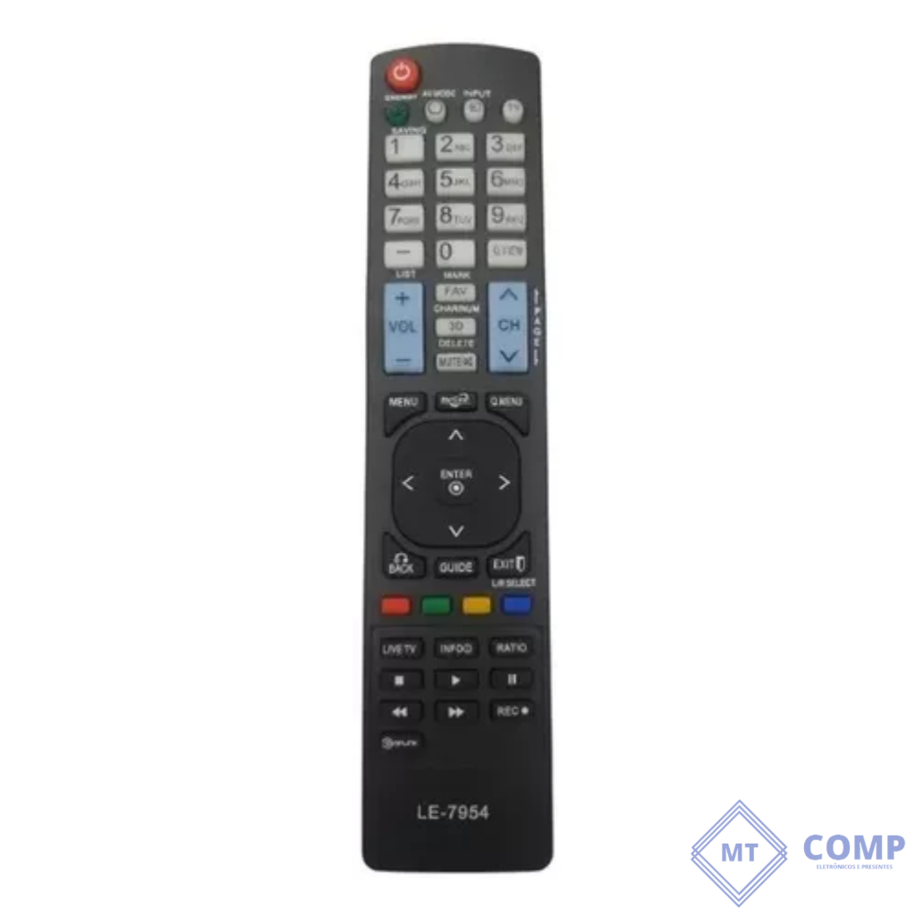Controle Remoto Compativel Tv Lg Led Codigo 231926 49LF6350