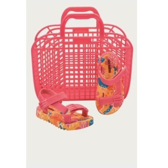 Sandália Mini Melissa Playtime + Bolsa Infantil /Original kit infantil