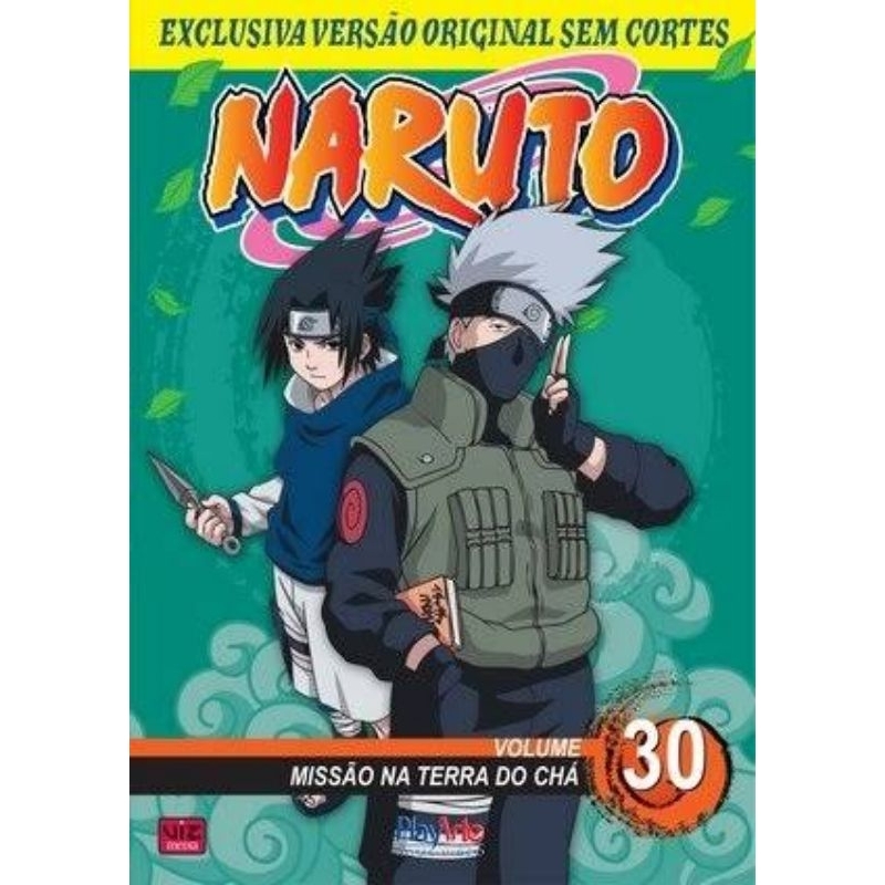 Naruto Vol.30 - Dvd -  Missão No Pais Do Chá Original playarte sem cortes.