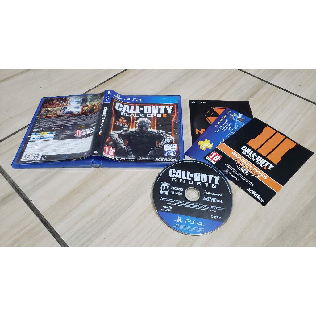 Call Of Duty Black Ops 3/ Iii Br Ps4 Midia Fisica. J788