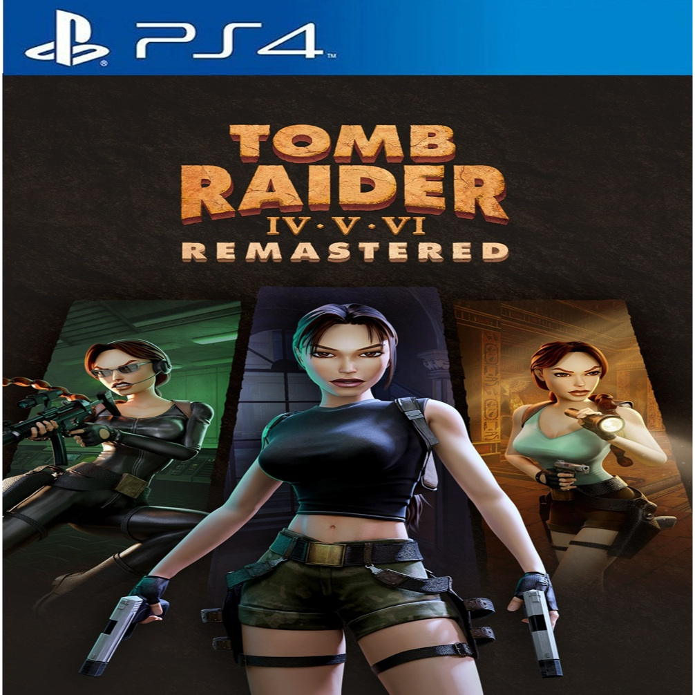 Tomb Raider IV-VI Remastered PS4 ou PS5