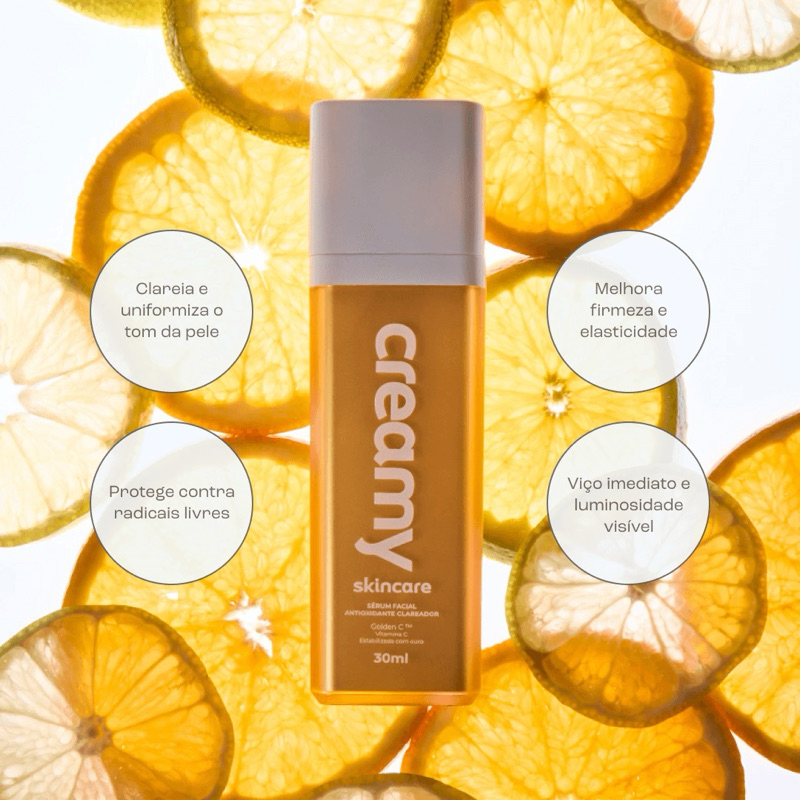 Creamy  Sérum Antioxidante Vitamina C Gold 30g