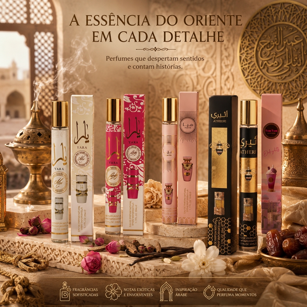 Perfumes Árabe Importado Lattafa Yara Perfume Importados Mulheres e Homens