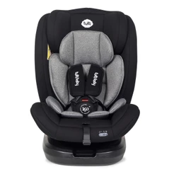 Cadeira Para Carro Essence Giratória 360° 0 A 36Kg Reclina Preta E Cinza Tutti Baby