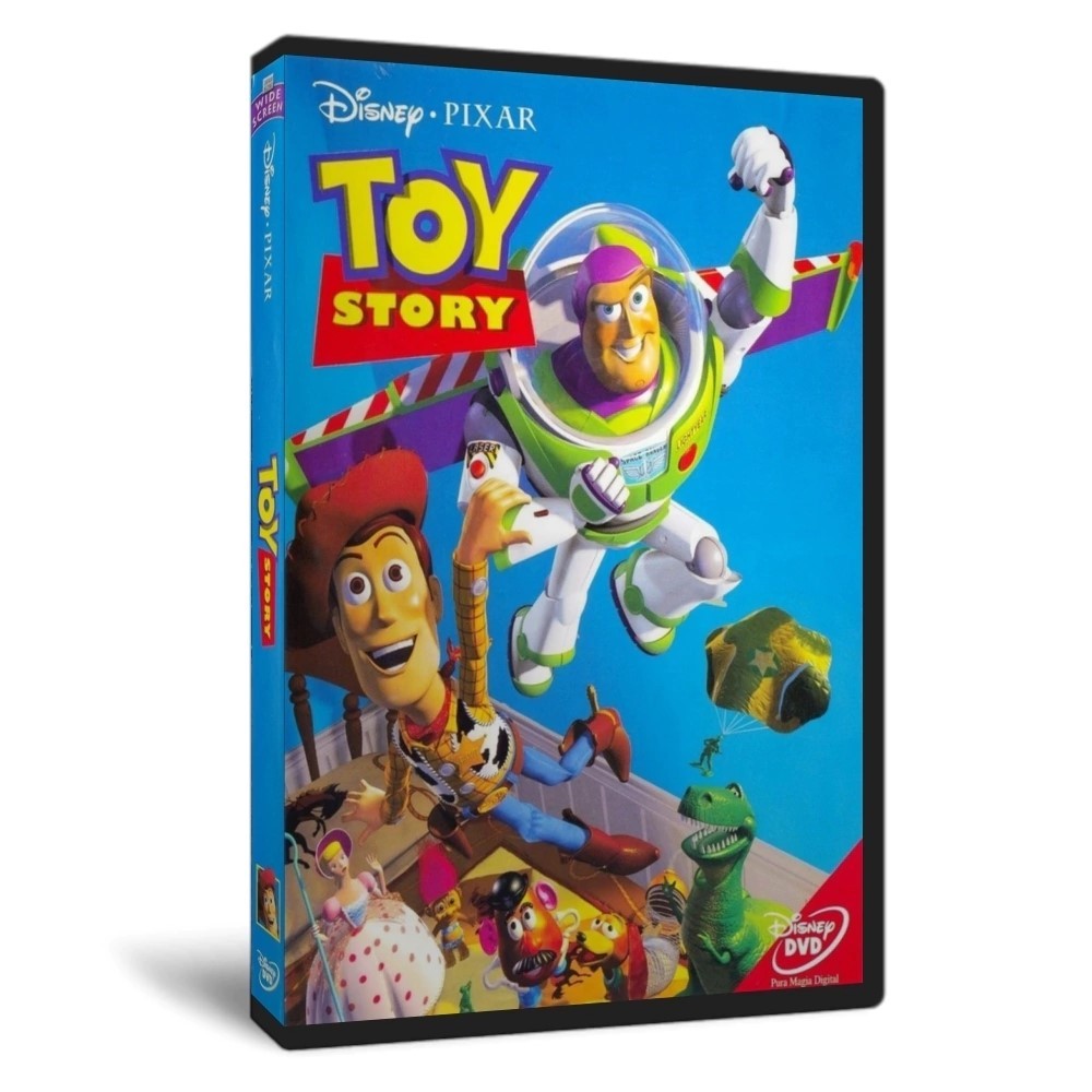 DVD Toy Story: Um Mundo de Aventuras 30 Anos - 1995 - (Dual-Audio) - 1080p HD Remasterizado Por 25.99