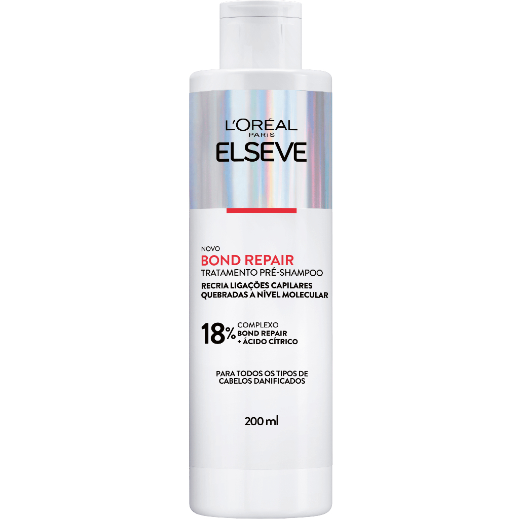 Imagem Tratamento Pré-Shampoo Reparação e Reconstrução para Cabelos Danificados Elseve Bond Repair L'Oréal Paris 200ml