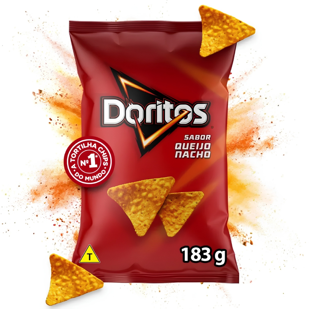 Salgadinho Doritos Queijo Nacho 183g Elma Chips