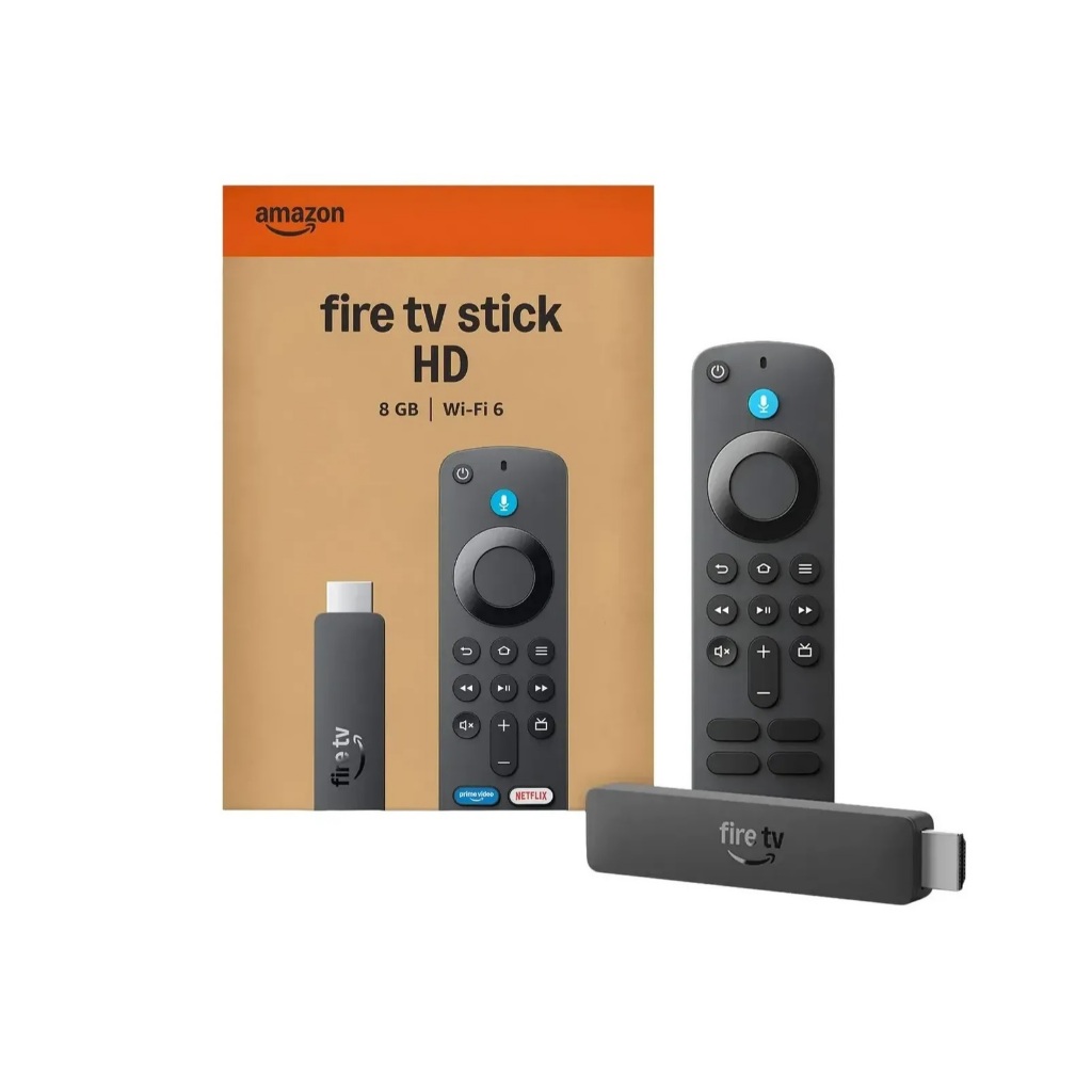 Fire TV Stick HD Amazon 8 GB Wifi 6 Com Alexa