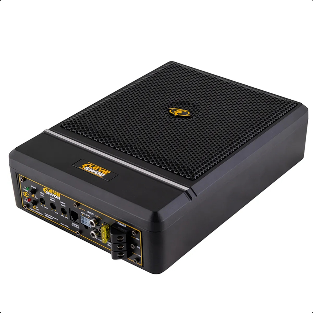 Caixa Amplificada Eros Subwoofer Slim 8 Eleve Elsw08 200w